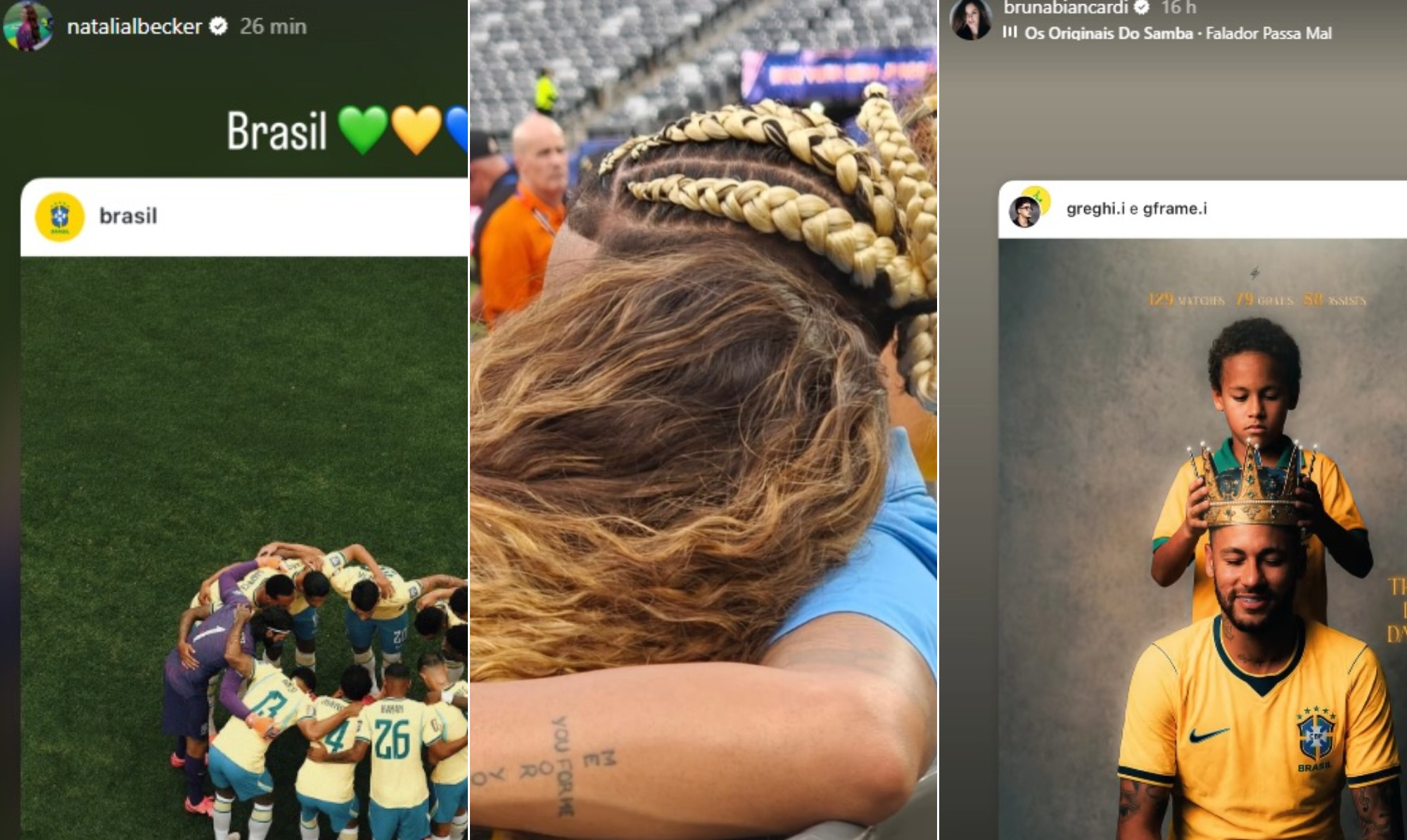 Apoio, reflexão e mais: saiba como cada WAG da seleção brasileira reagiu depois da eliminação na Copa