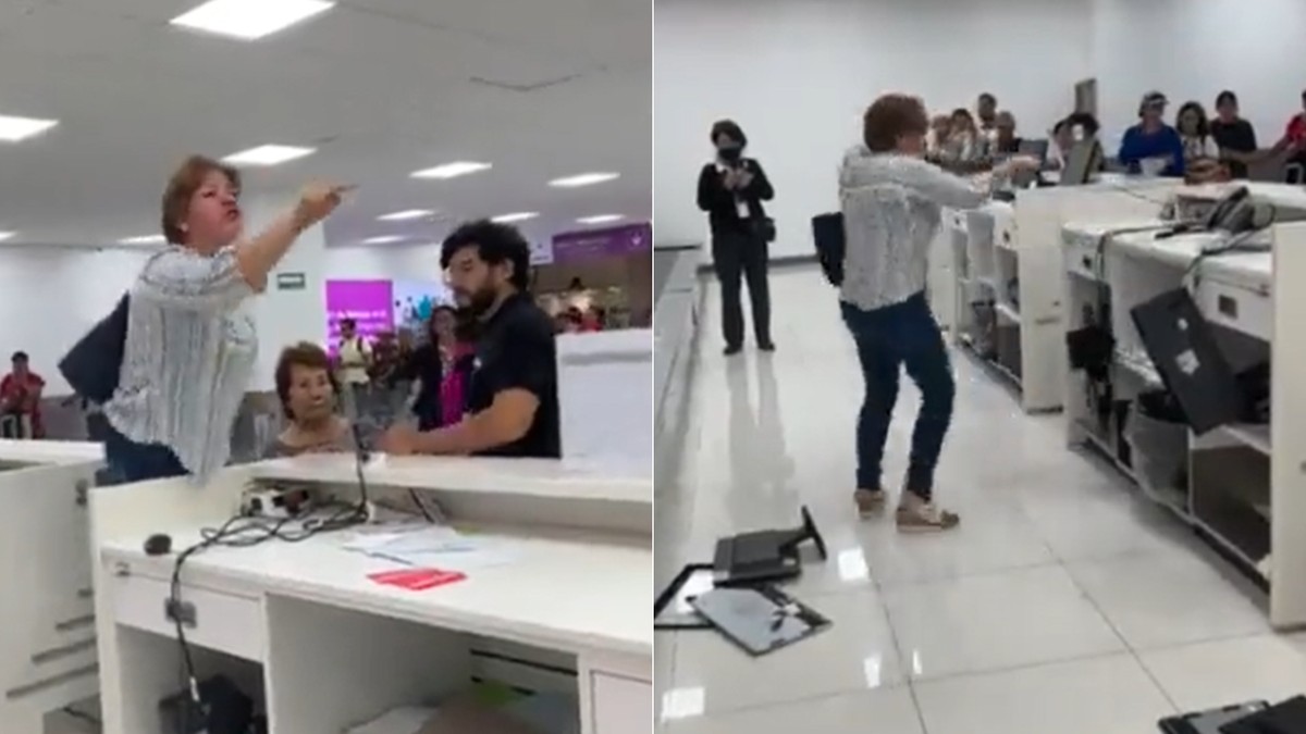 Passageira tem acesso de fúria e destrói equipamentos em aeroporto no México | Page Not Found