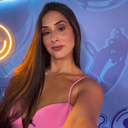 Deniziane ap&oacute;s ser eliminada do 'BBB 24' &mdash; Foto: Reprodu&ccedil;&atilde;o/BBB