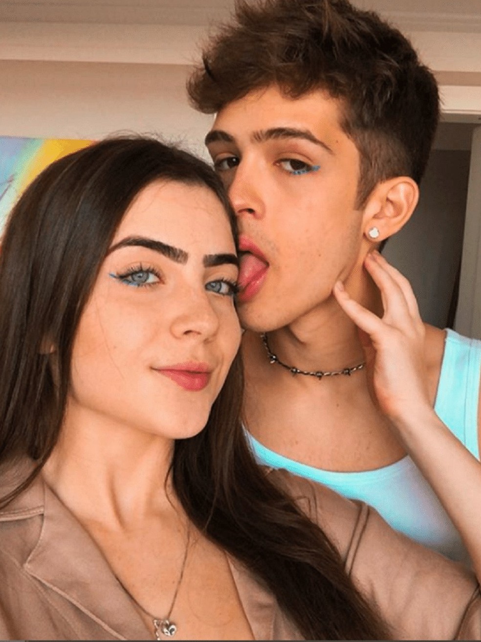 Jade Picon e João Guilherme — Foto: Reprodução/Instagram