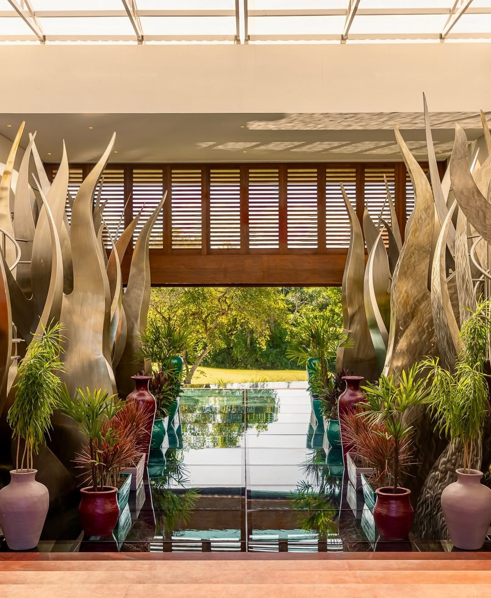 Ivete Sangalo aluga casa de luxo para férias com a família em Trancoso, na Bahia — Foto: Reprodução/Instagram