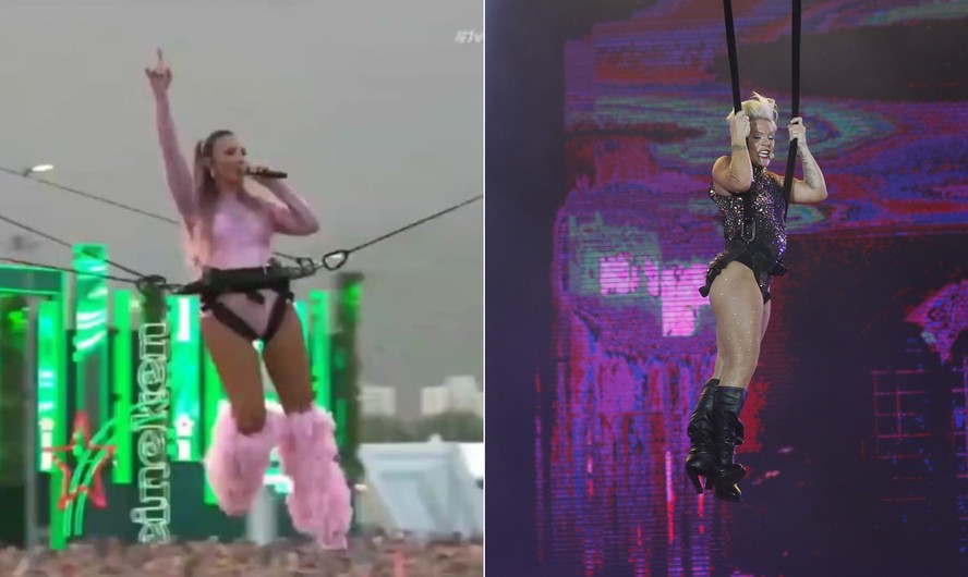 Ivete Sangalo e Pink