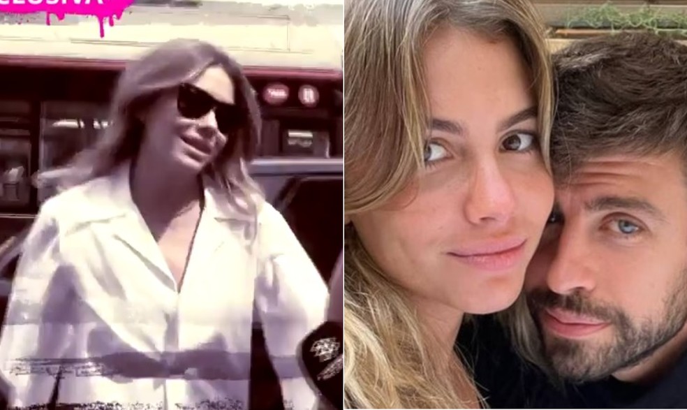 Clara Chía nega término com Piqué — Foto: Reprodução/Telecinco