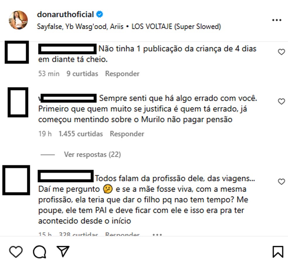 Mãe de Marília Mendonça é criticada por sequência de postagens com o neto — Foto: Reprodução/Instagram