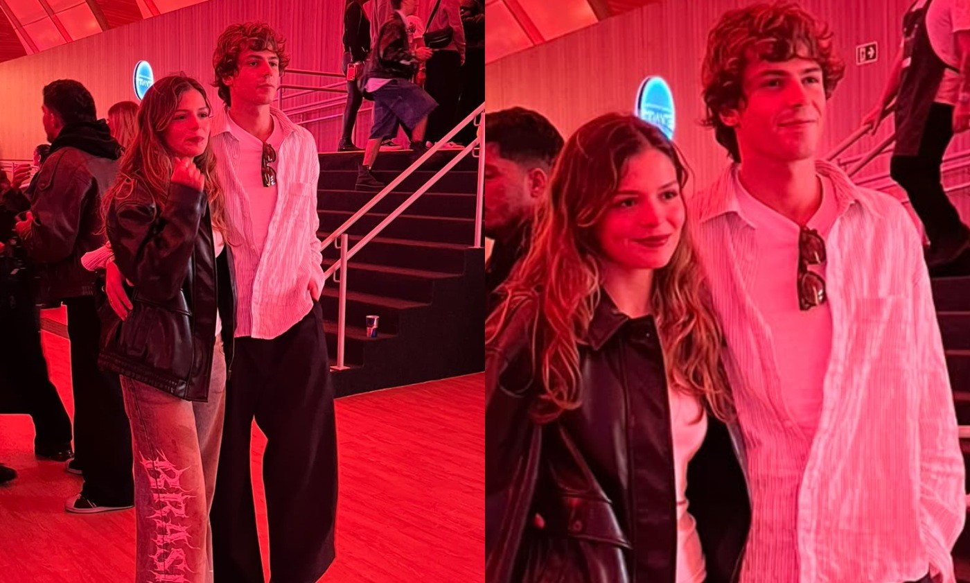 Irma de Bruna Marquezine arrasa no Rock in Rio com namorado em clima discreto