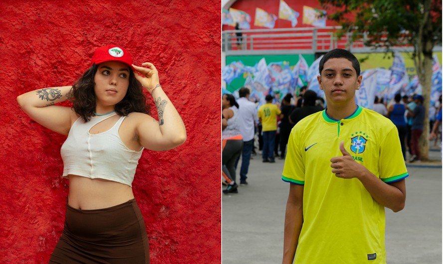 Clara Martins e Breno Almada tomam seus partidos