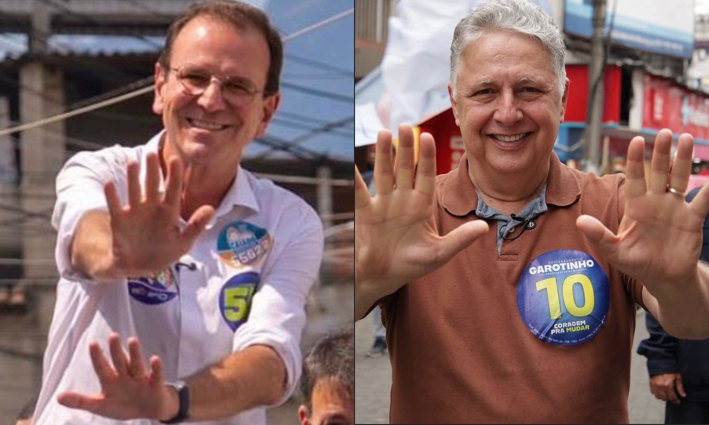Jogo dos dedinhos: gestos para pedir votos no Rio têm cuidados para se diferenciar do adversário, do presidente e até de facção - Foto