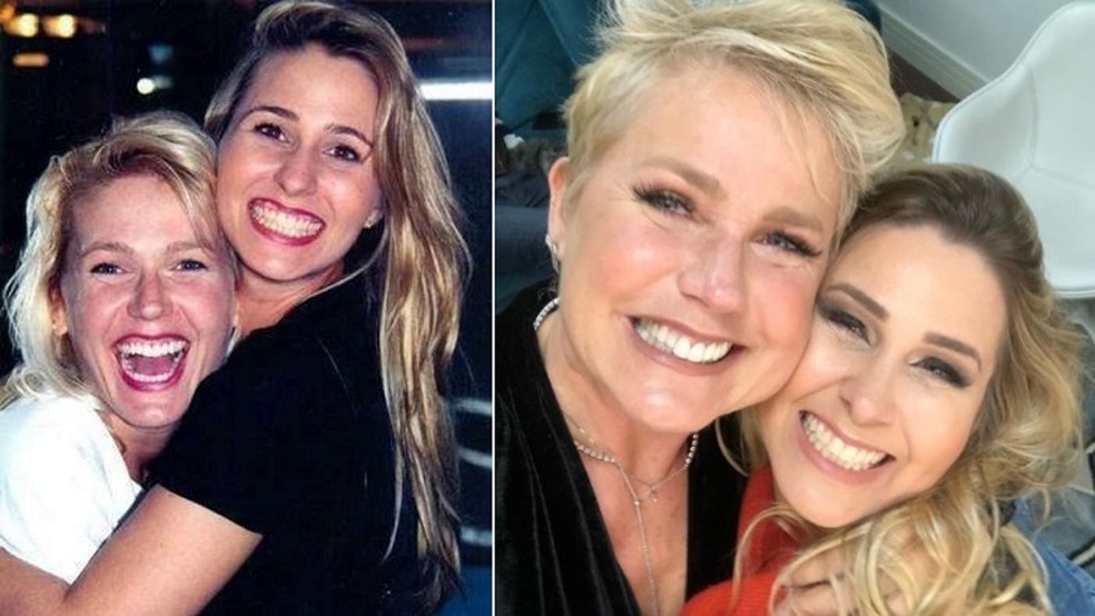 Xuxa rompeu amizade de 35 anos com Andréa Sorvetão  — Foto: Arquivo