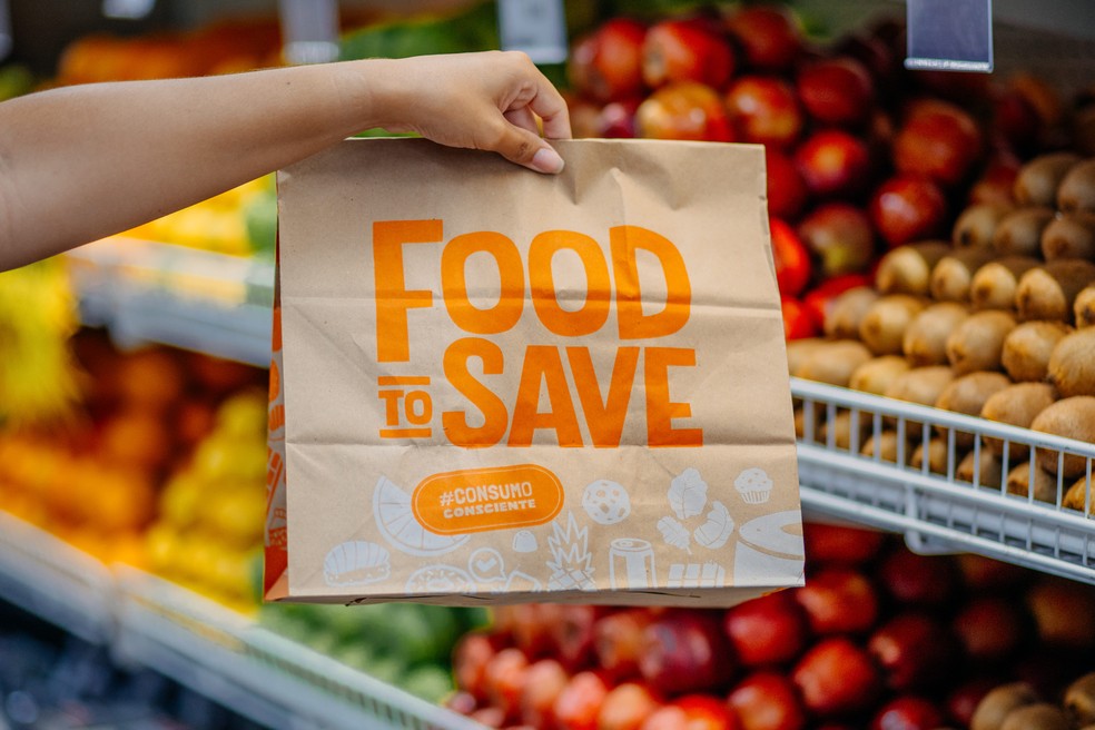Sacolas secreta do Food to Save — Foto: Divulgação