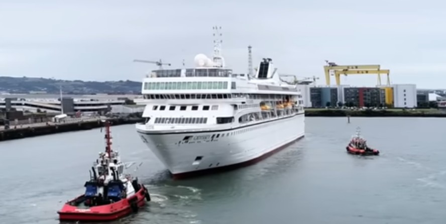 Navio Villa Vie Odyssey será utilizado para oferecer um pacote de viagem de quatro anos ao redor do mundo