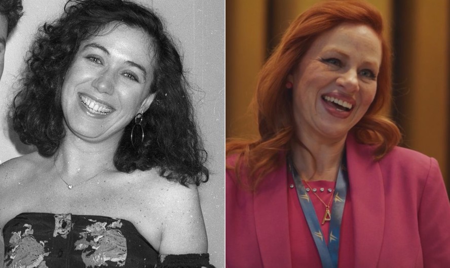 Lília Cabral e Karine Teles na pele de Aldeíde, de 'Vale tudo'