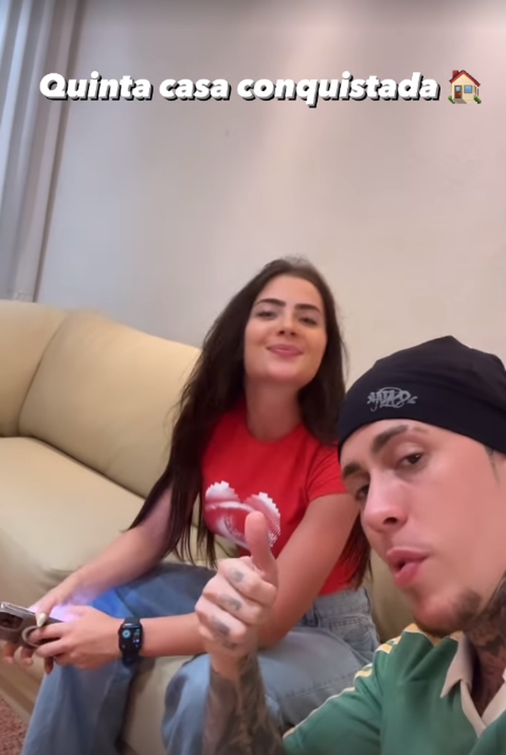 Mc Daniel será vizinho de Jade Picon — Foto: Reprodução/Instagram