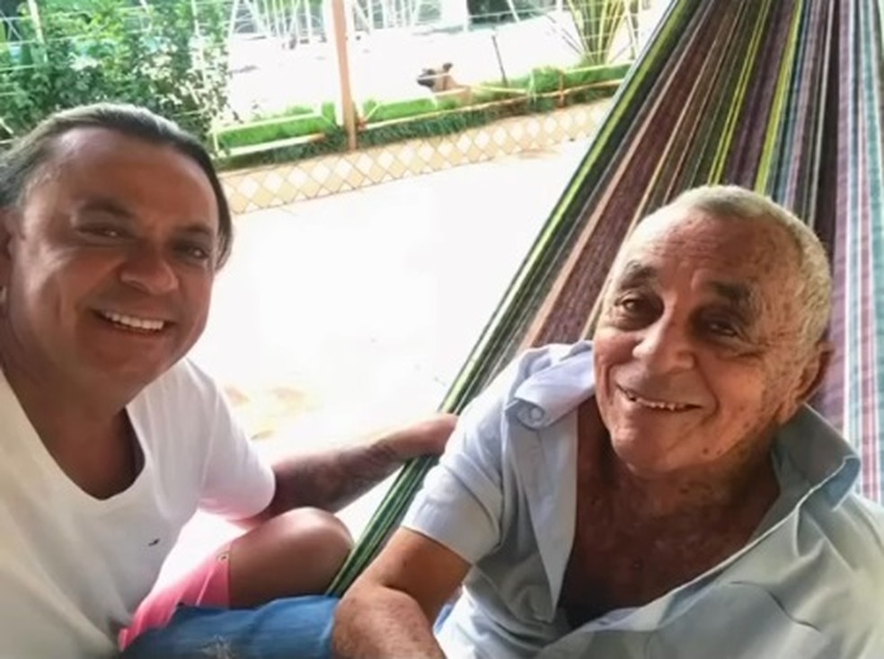 Frank Aguiar lamenta a morte do pai, aos 87 anos — Foto: Reprodução/Instagram