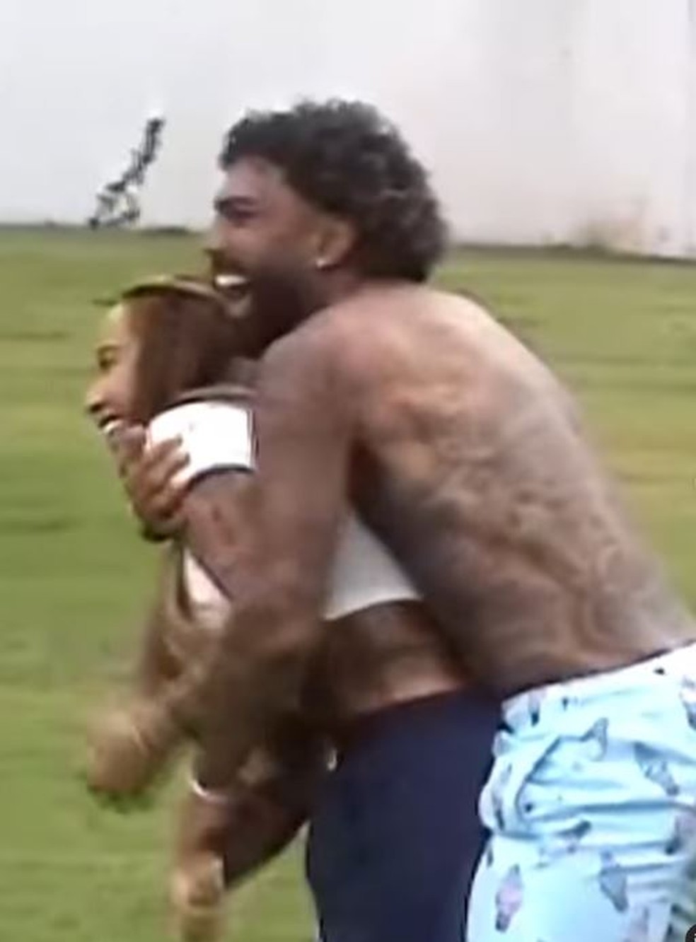 Gabigol: rotina pacata gera critica de torcedores &mdash; Foto: rep/ instagram