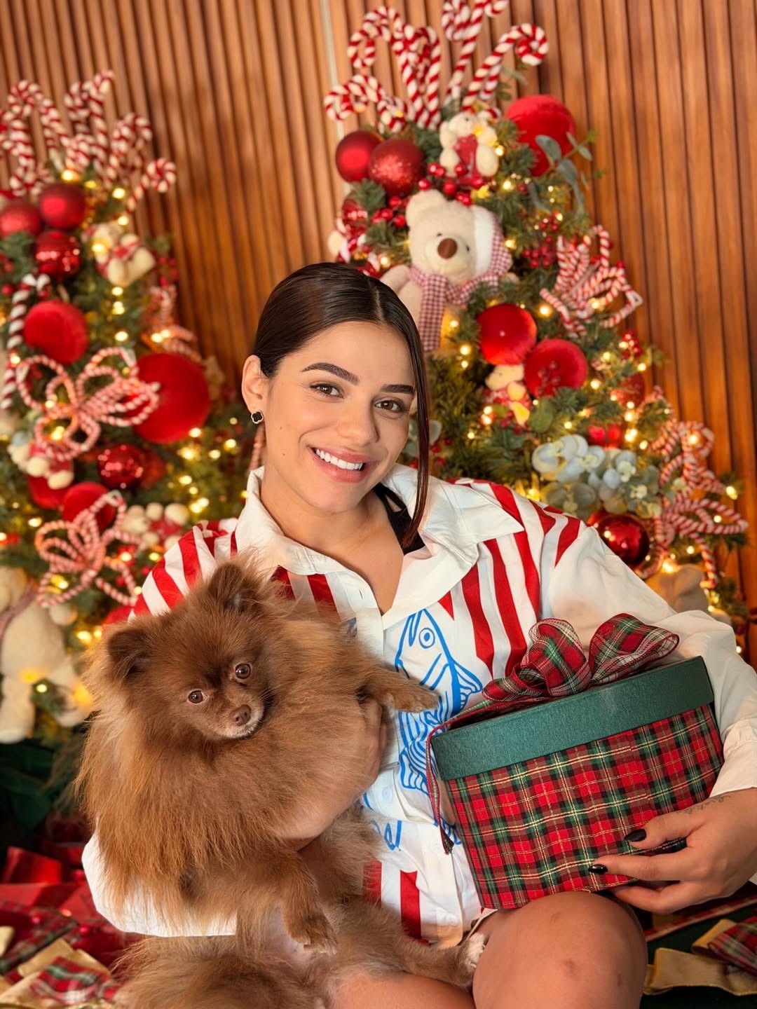 Árvore de Natal da Key Alves — Foto: Reprodução / Instagram