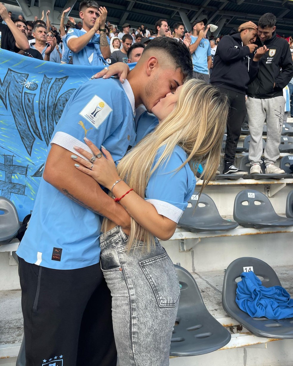 Mica Torres é namorada de Mateo Ponte, jogador do Botafogo — Foto: reprodução/ instagram 