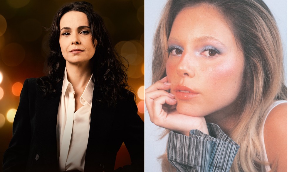 Débora Falabella é Nina em Avenida Brasil 2 e Laura Dutra dá vida ao personagem na versão portuguesa de Avenida Brasil — Foto: Reprodução/TV Globo e Reprodução/Instagram
