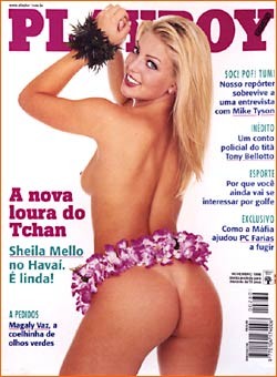 41799770_JE - 23-05-2015 - Capas das dez edições da revista Playboy mais vendidas no Brasil. — Foto: extra