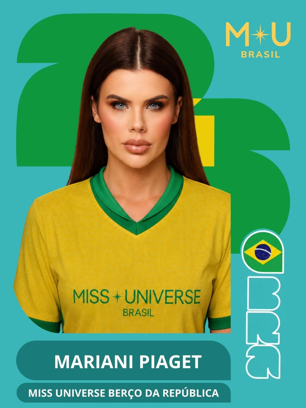 Candidata ao Miss Universe Brasil 2026 — Foto: Divulgação/Miss Universe Brasil