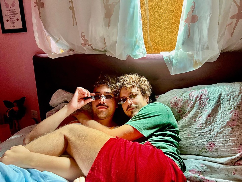 Jesuíta Barbosa e Cícero Ibeiro — Foto: Reprodução/Insatgram