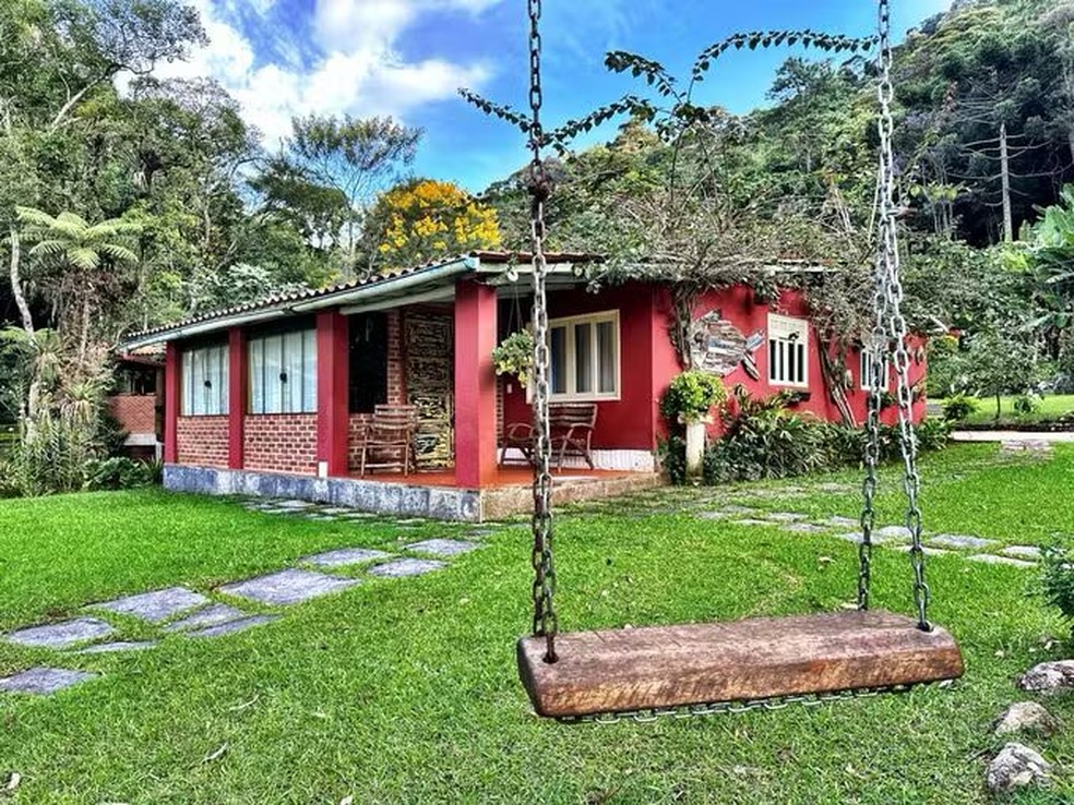 O sítio de Marcello Novaes — Foto: Reprodução/Instagram