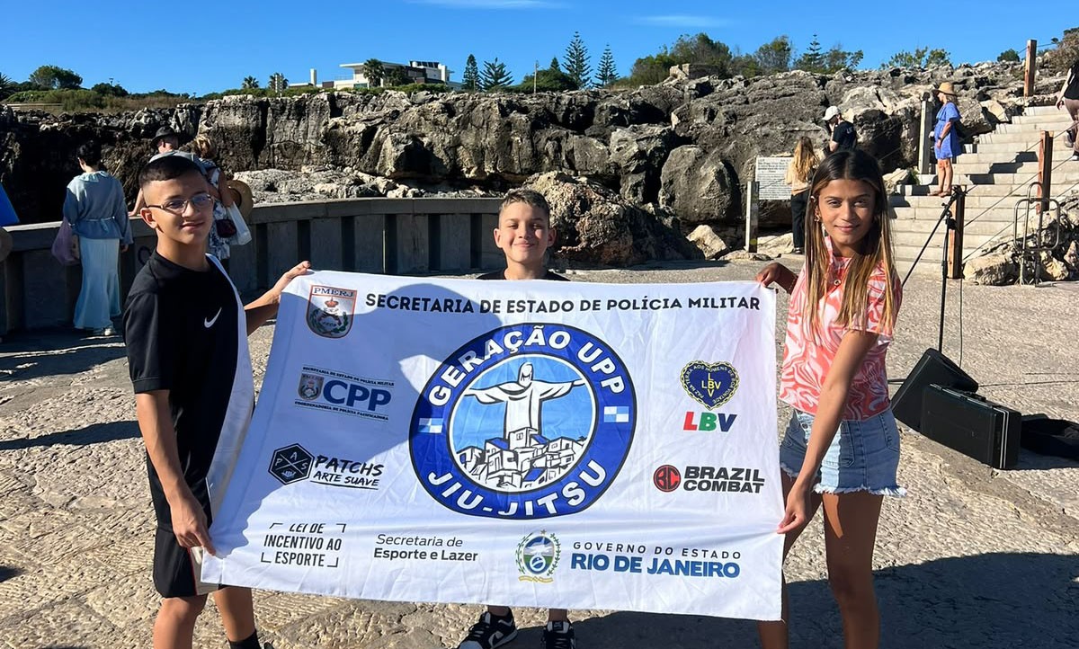 Jovens de comunidades do Rio representam o Brasil no Europeu de Jiu-Jitsu em Portugal