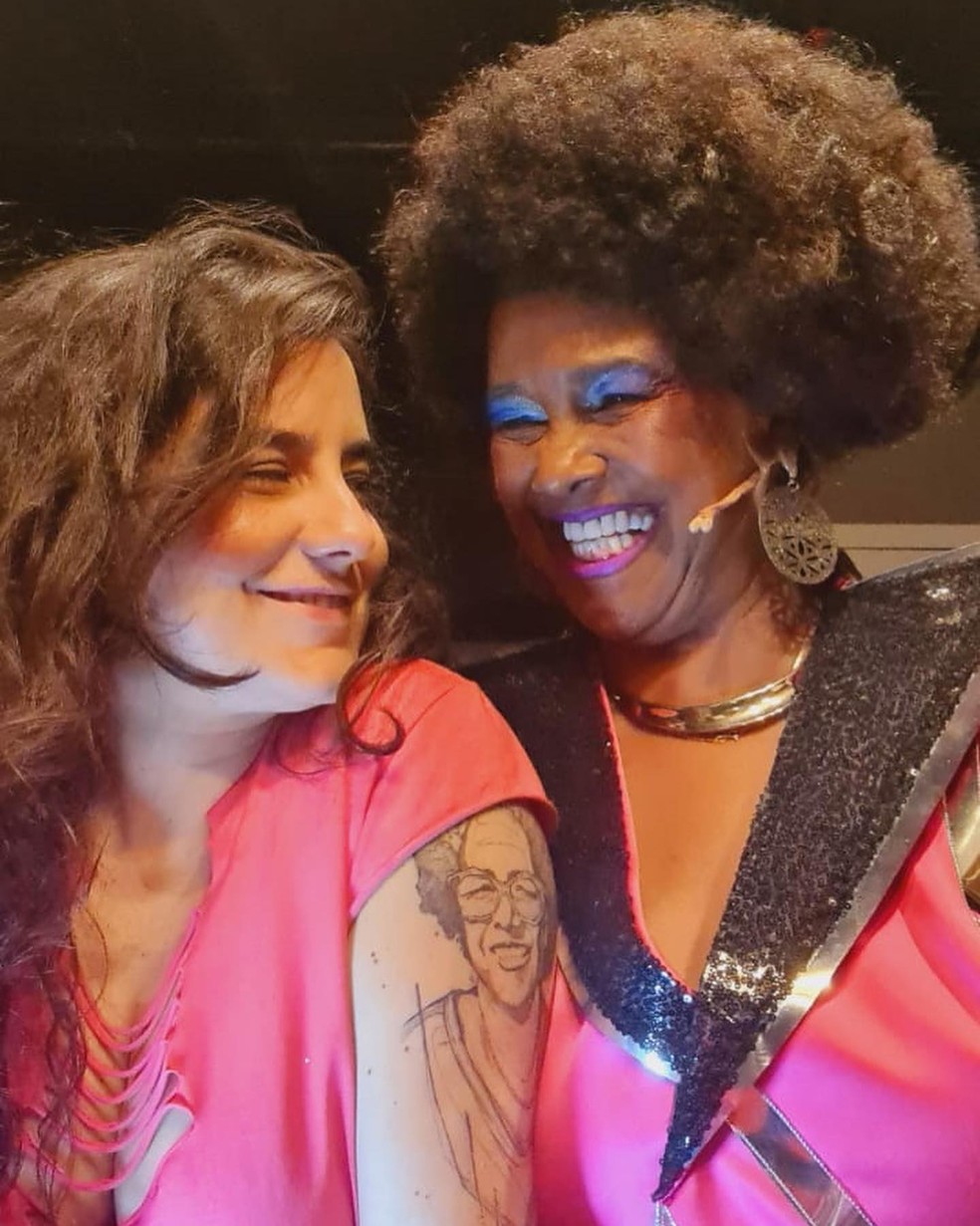 Sandra de Sá e a mulher Simone Floresta — Foto: reprodução/ instagram