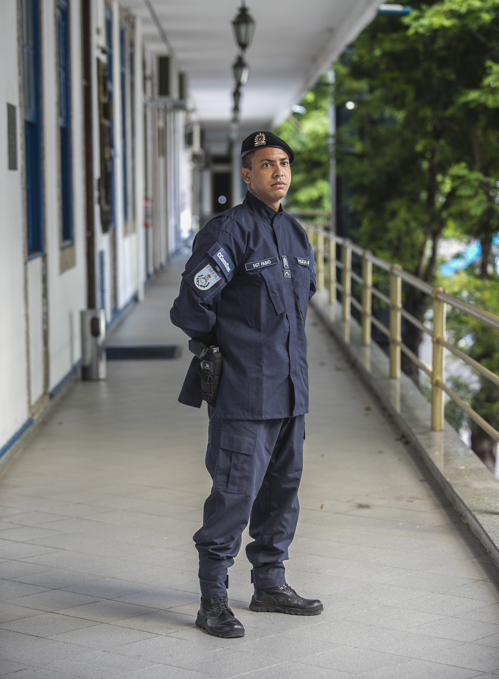 O novo uniforme da Polícia Militar — Foto: Divulgação