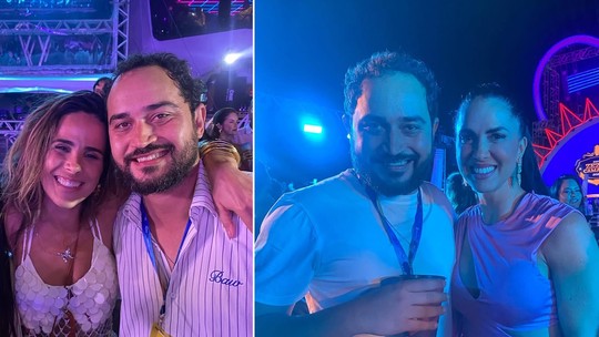 Filho rejeitado por Luciano Camargo vai a cruzeiro do tio Zezé e posa com Wanessa e Graciele