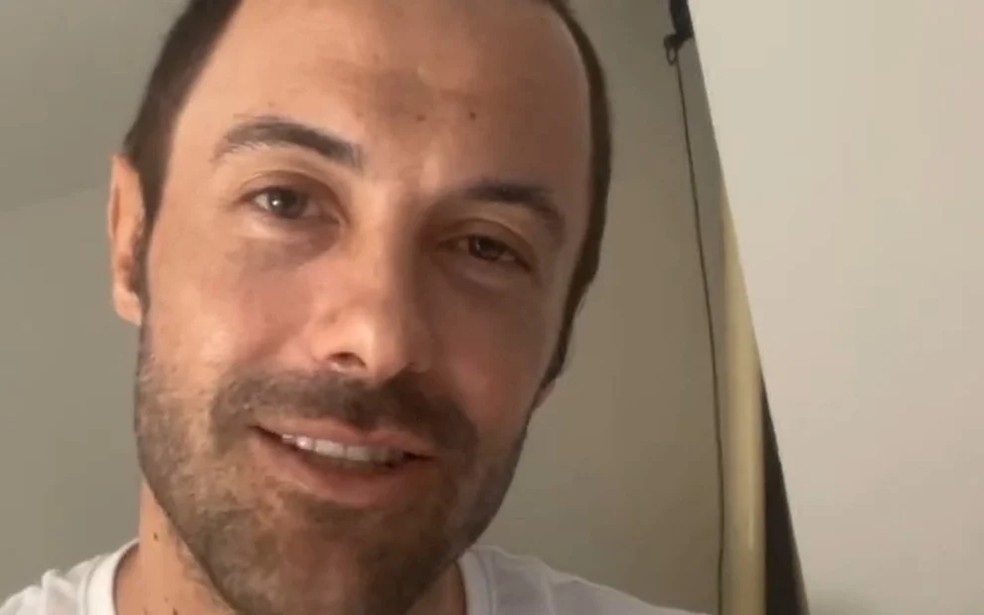 Kayky Brito agradeceu por estar se recuperando — Foto: Reprodução