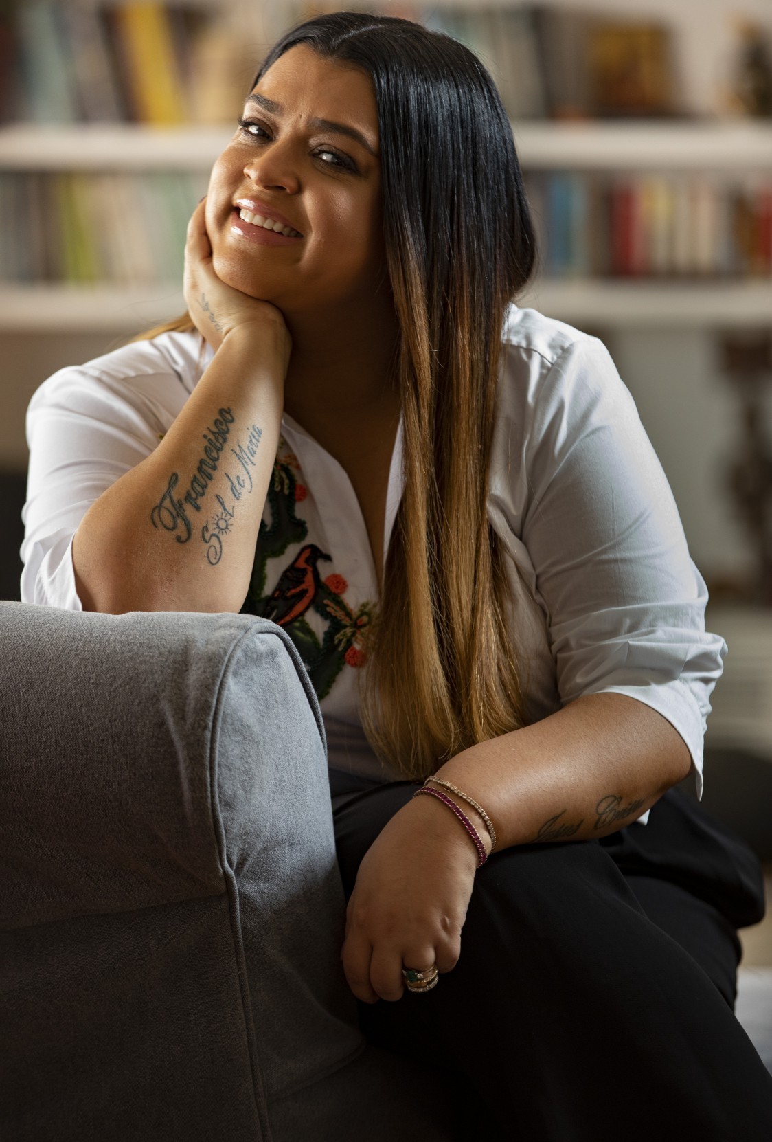 Preta Gil posa para fotos em Sao Conrado. — Foto: Ana Branco / Agencia O Globo