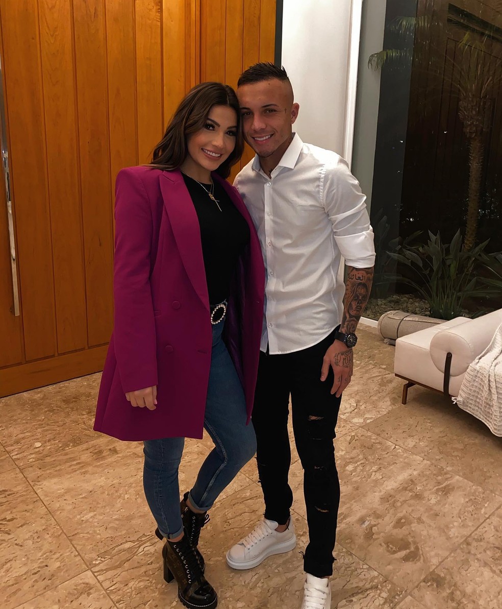 Isa Ranieri e Everton Cebolinha — Foto: reprodução/ instagram