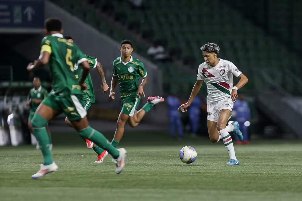 Isaque foi o grande destaque do sub-17 do Fluminense campeão do Brasileiro e da Copa do Brasil — Foto: Divulgação