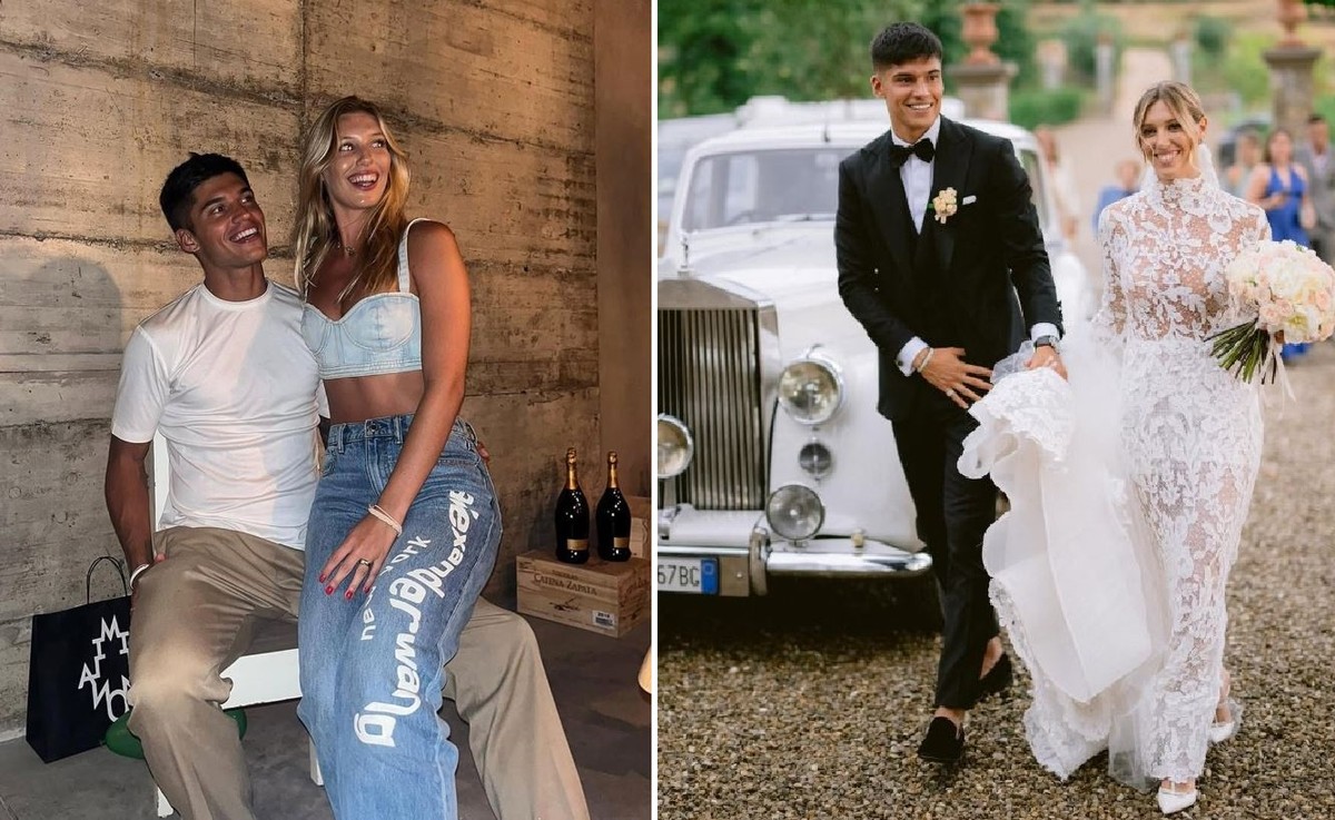 Novo reforço do Botafogo é casado com modelo, filha de ex-atacante da seleção italiana 