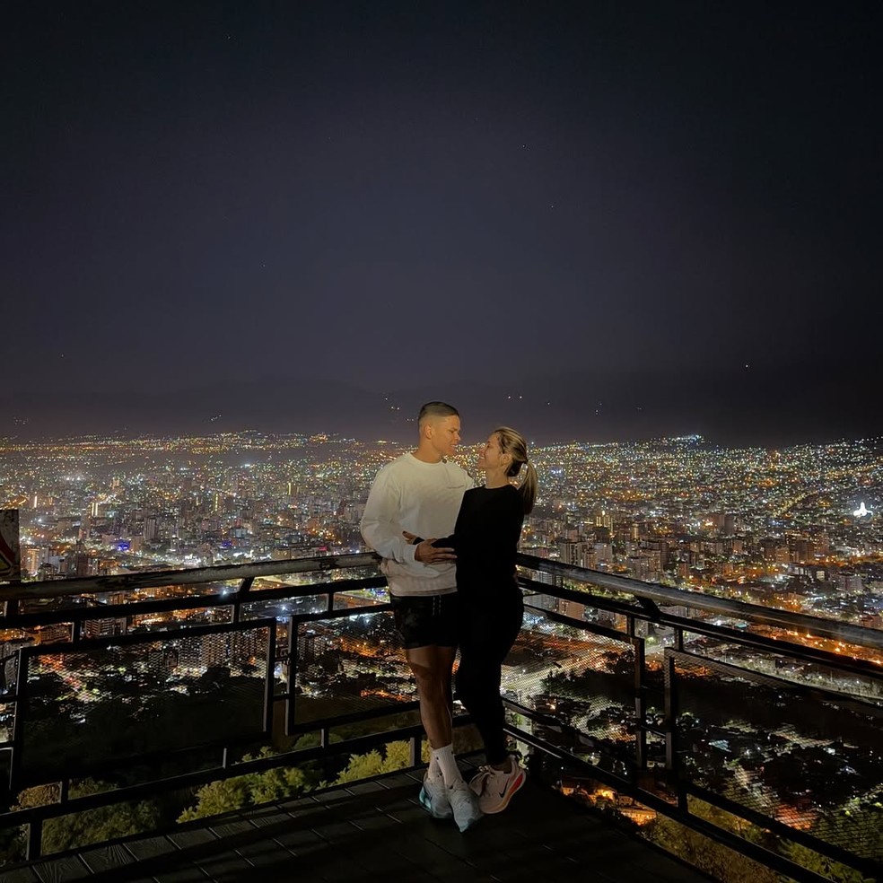 Ewerton Silva, do Pyramids, é casado com Karoline Farias — Foto: Reprodução/Instagram