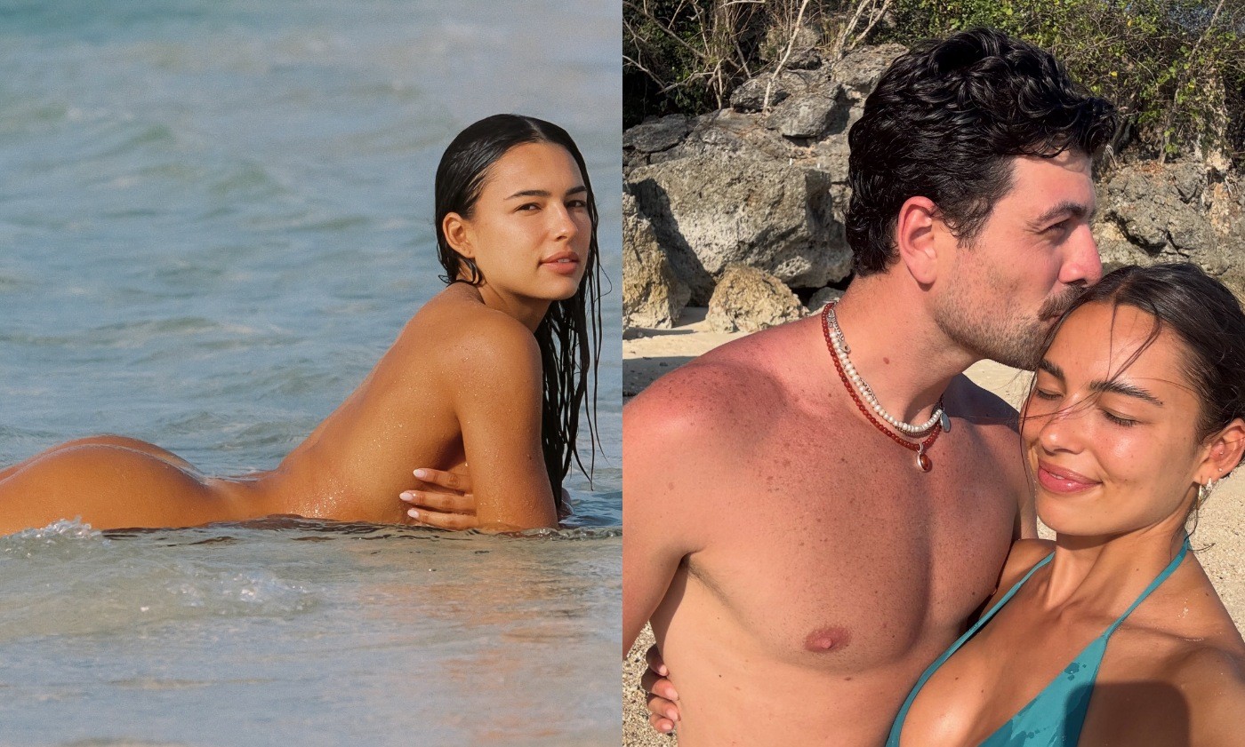 Alemã, surfista e empresária: quem é a modelo que está em lua de mel com o ex de Anitta