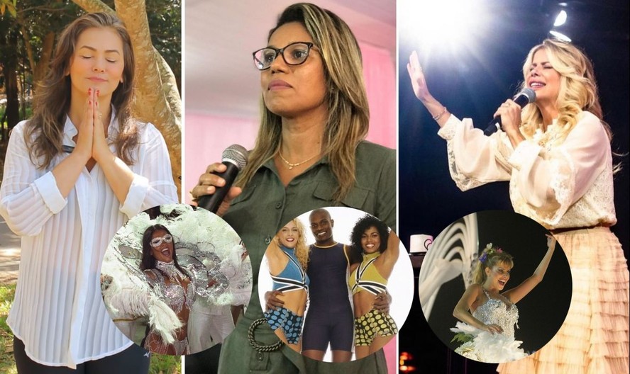 Suzana Alves, Débora Brasil e Karina Bacchi abandonaram o carnaval para 'servir a Deus'