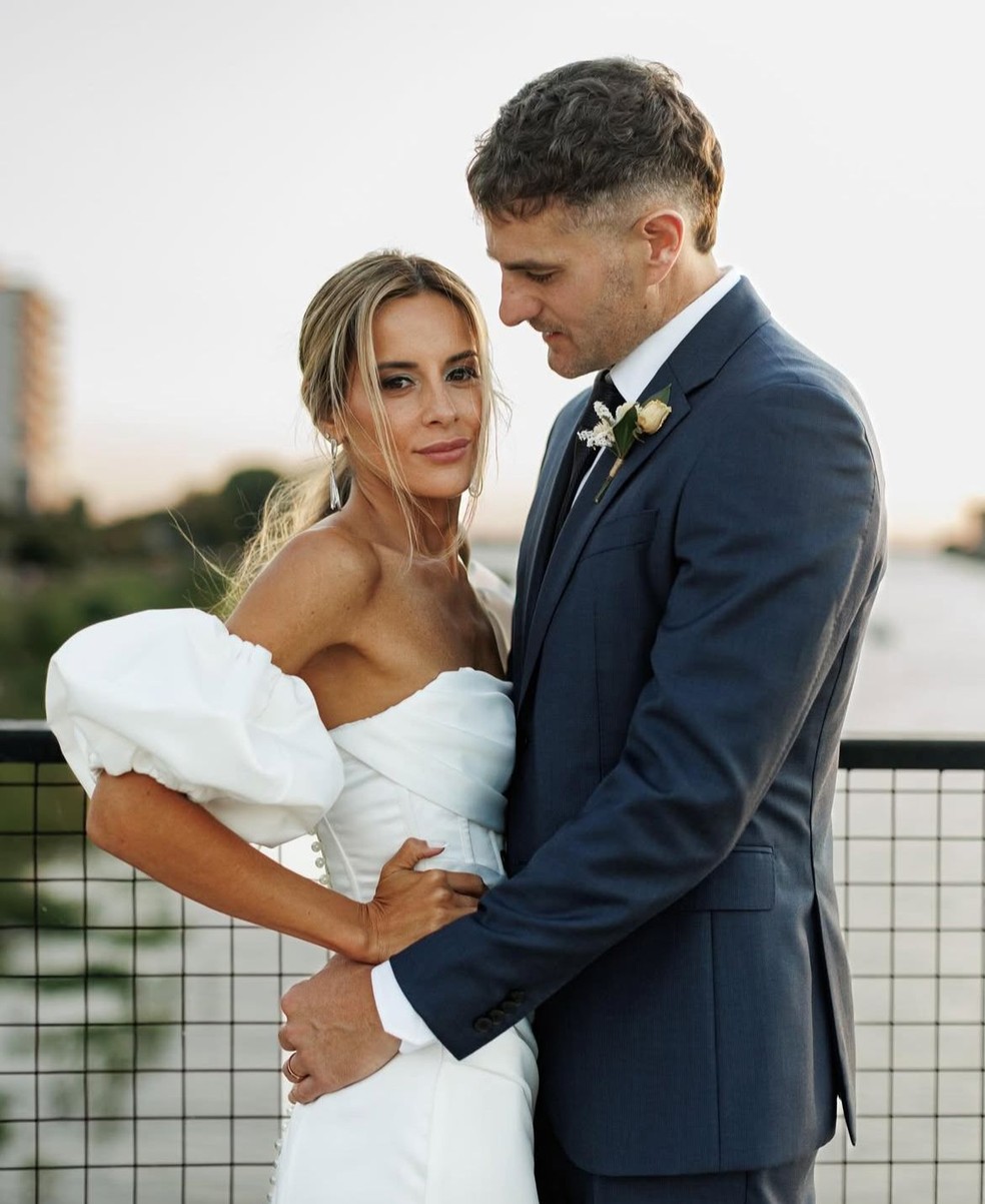 Vegetti e sua esposa Joselina Bonetti &mdash; Foto: Reprodu&ccedil;&atilde;o/Instagram