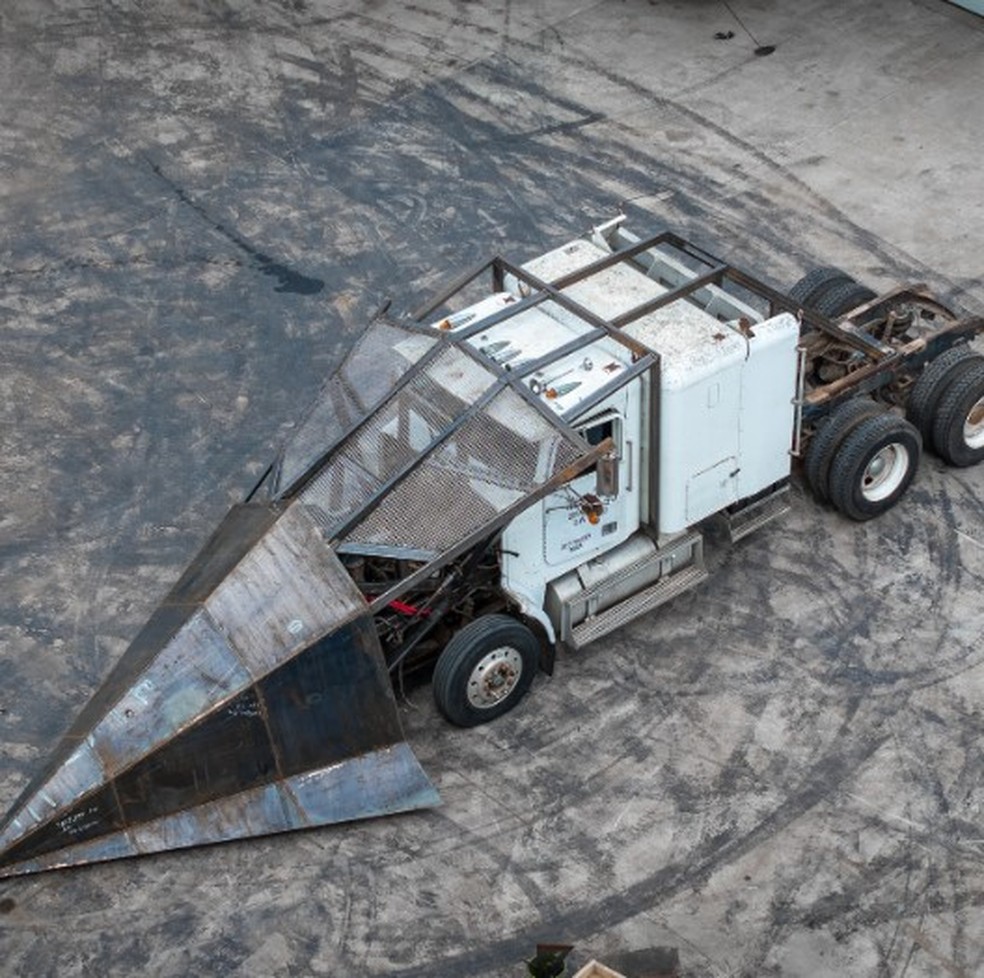 'Buttercup', chamado de 'o caminh&atilde;o mais forte do mundo' &mdash; Foto: Reprodu&ccedil;&atilde;o/Instagram