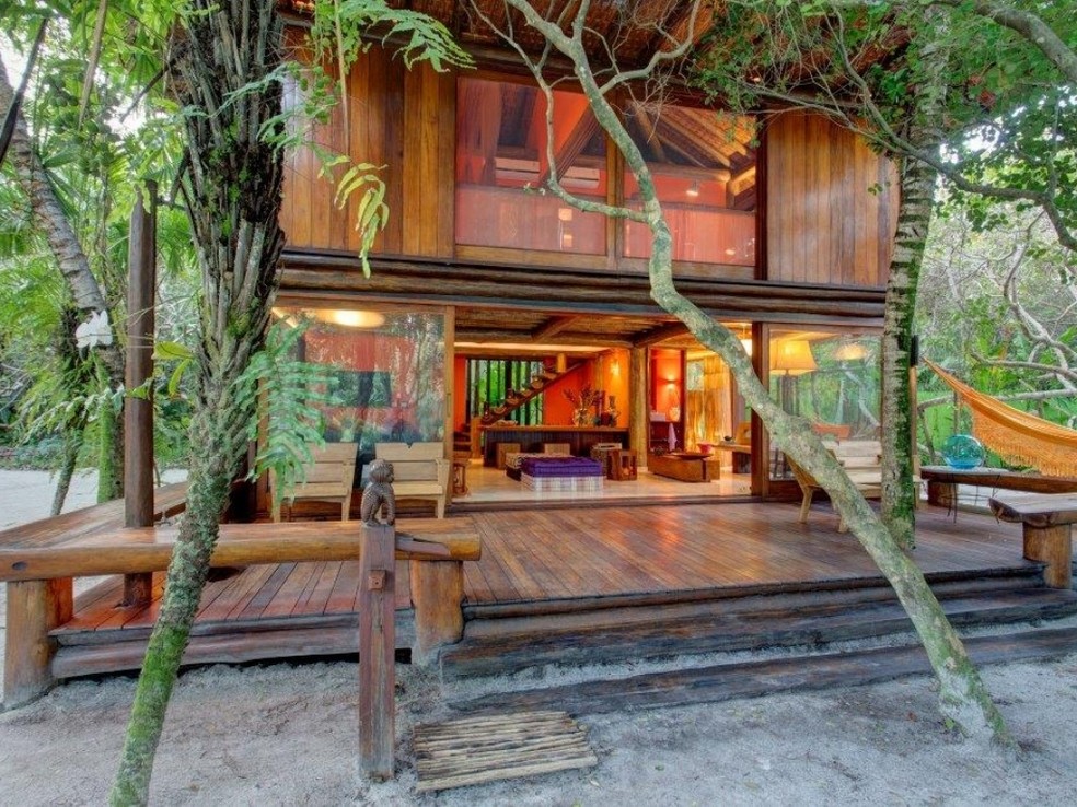 Villa em Trancoso de R$ 300 milhões é de Daniel Vorcaro — Foto: reprodução/ Be Bahia e Casas e Vilas