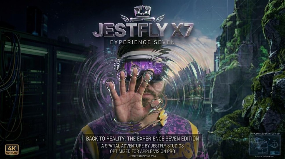 JESTFLY lança projeto imersivo com telão 360º em casa noturna de Porto Alegre — Foto: Divulgação