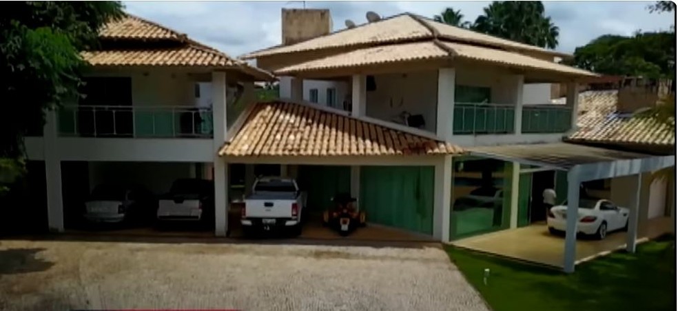 A casa de Goiânia de Amado Batista — Foto: rep/ instagram e youtube