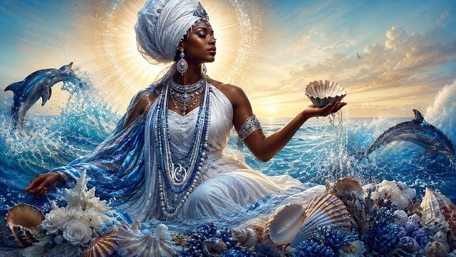 A semana de Asẹ̀sù, a rainha das águas abissais - Foto