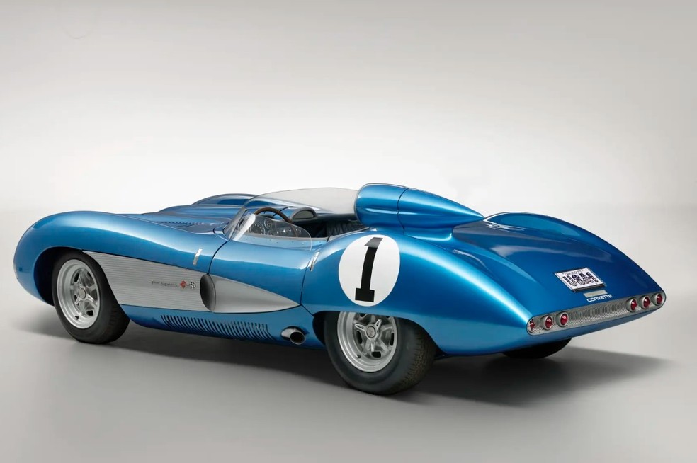 Corvette super-raro com carroceria de magn&eacute;sio futurista vai a leil&atilde;o e deve sair por mais de R$ 42 milh&otilde;es &mdash; Foto: Divulga&ccedil;&atilde;o