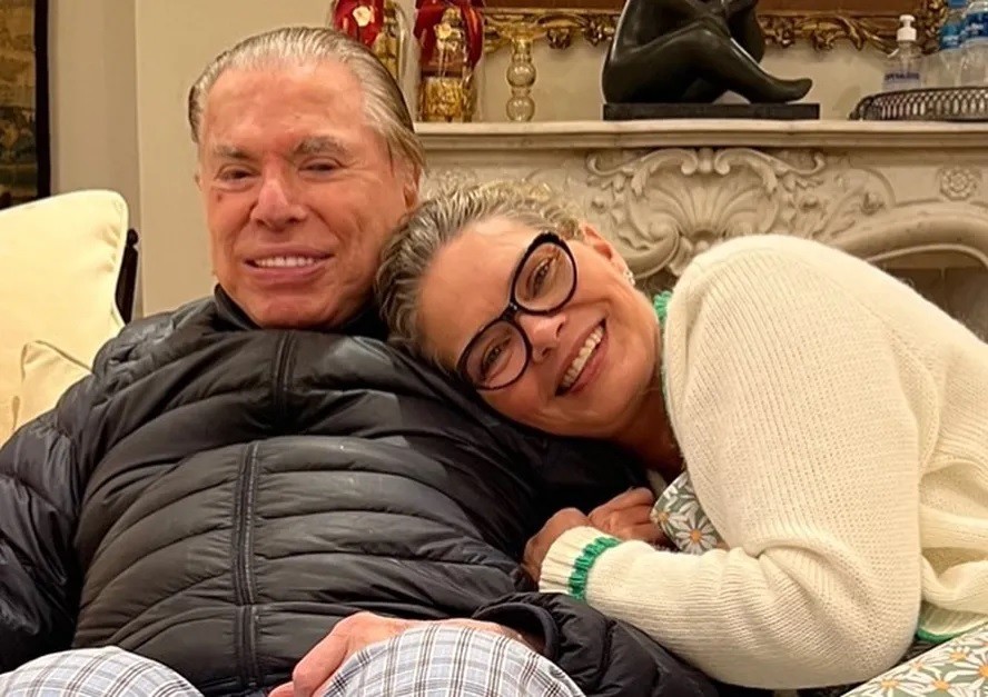 Silvio Santos com a filha Cintia Abravanel - Foto: Reprodução 