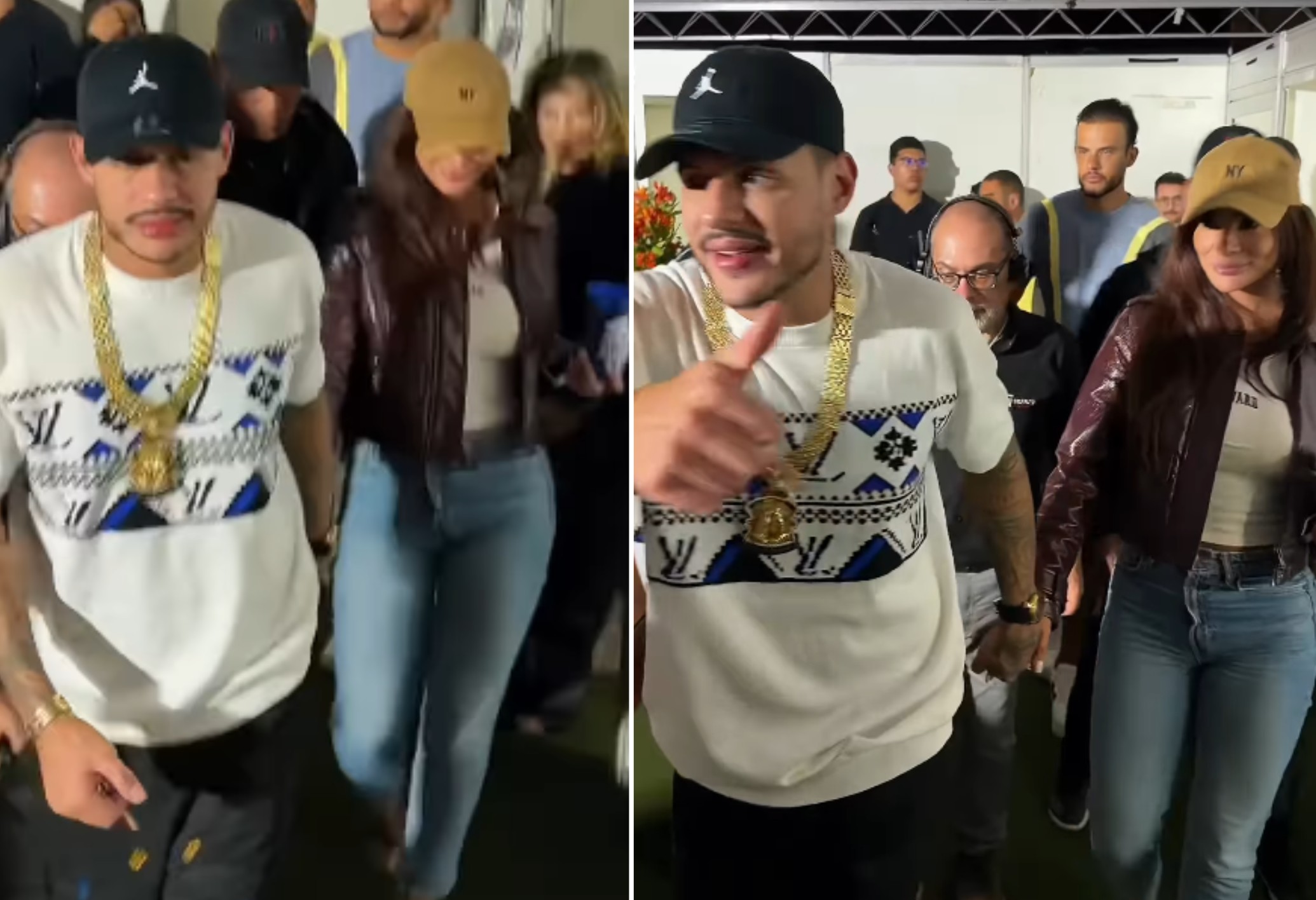Carol Nakamura comenta relação com Hungria após aparecer de mãos dadas com o rapper em evento