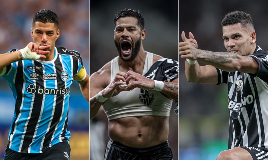 Suárez puxa a fila dos jogadores fora do Brasileirão Série A em