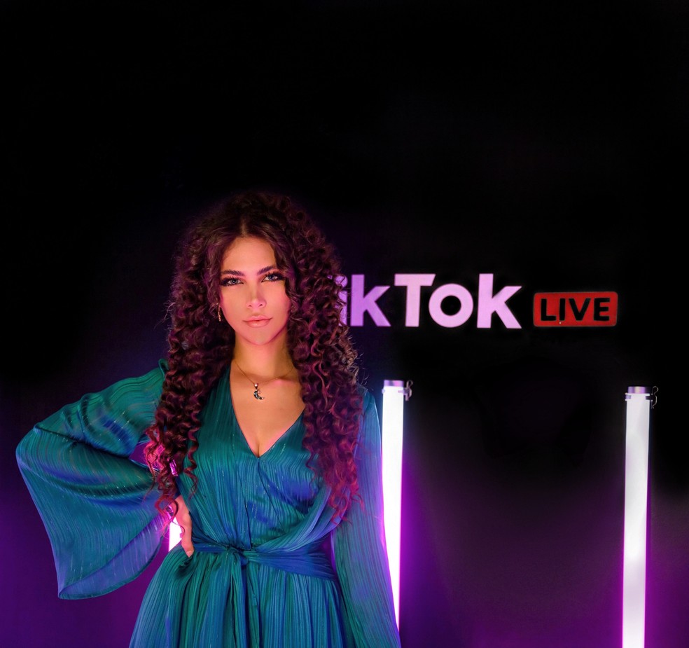 Bonny no Top 8 no ranking mundial do TikTok — Foto: divulgação