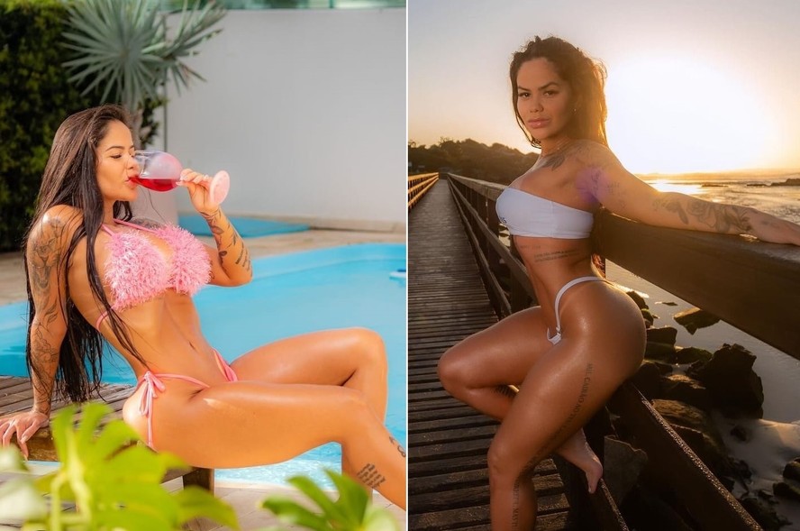 Gabi Sousa, mulher de Nego Di
