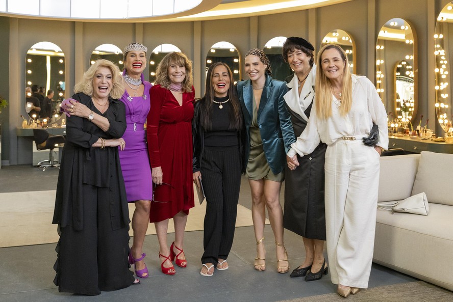 Encontro de vilãs no 'Show 60 anos' da Globo reúne grandes atrizes:  'Maravilhoso!', celebra Renata Sorrah